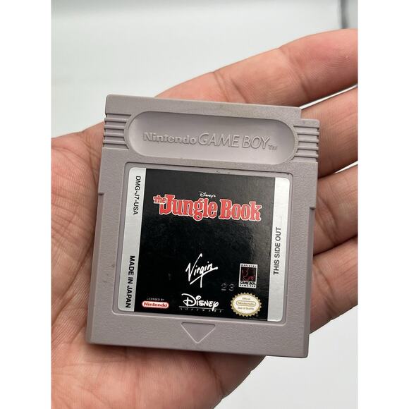 Disney's The Jungle Book Nintendo Game Boy Original Authentic Cleaned Works - Picture 5 of 5